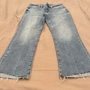 Distressed Denim Jeans